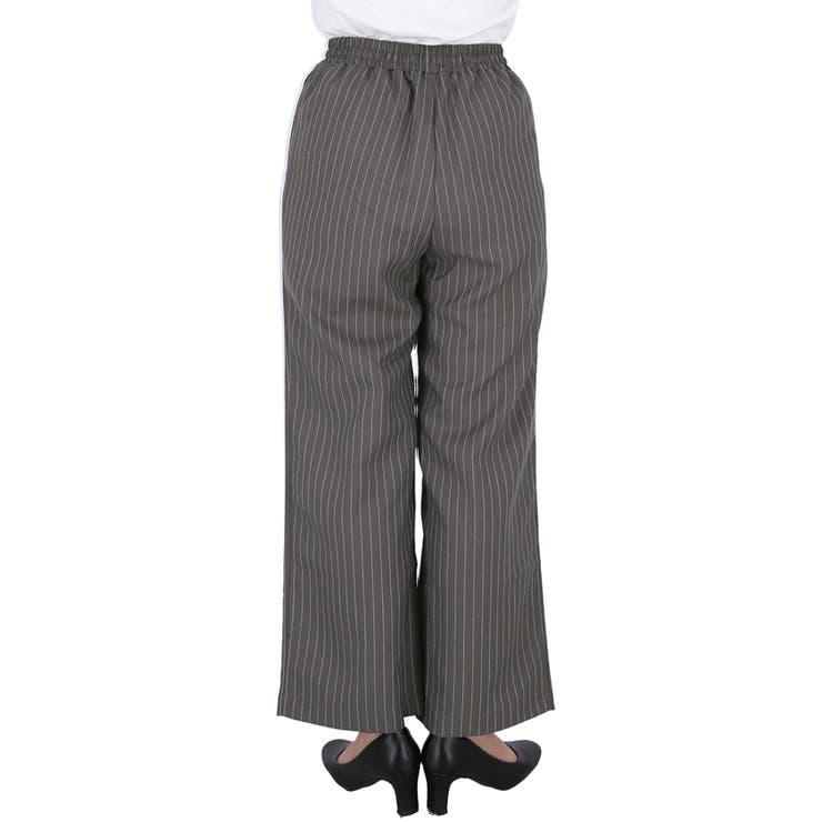 ヘリンボーンストライプイージーパンツ | coca | 詳細画像5 