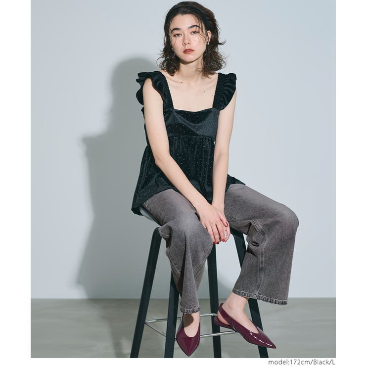 ローライズワイドデニム | coca | 詳細画像17 