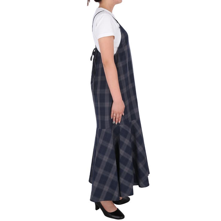 チェックキャミワンピース | coca | 詳細画像4 