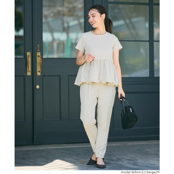 フロッキードットバルーンブラウス | coca | 詳細画像12 