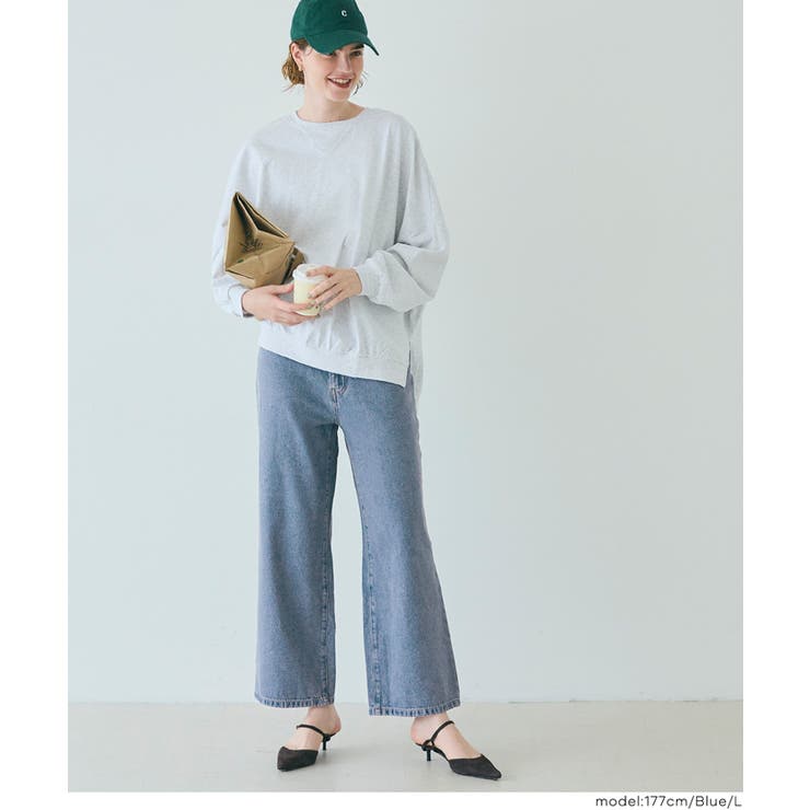 ストレートデニムパンツ レディース | coca | 詳細画像13 