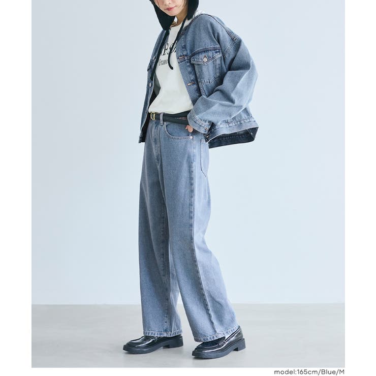 ストレートデニムパンツ レディース | coca | 詳細画像7 