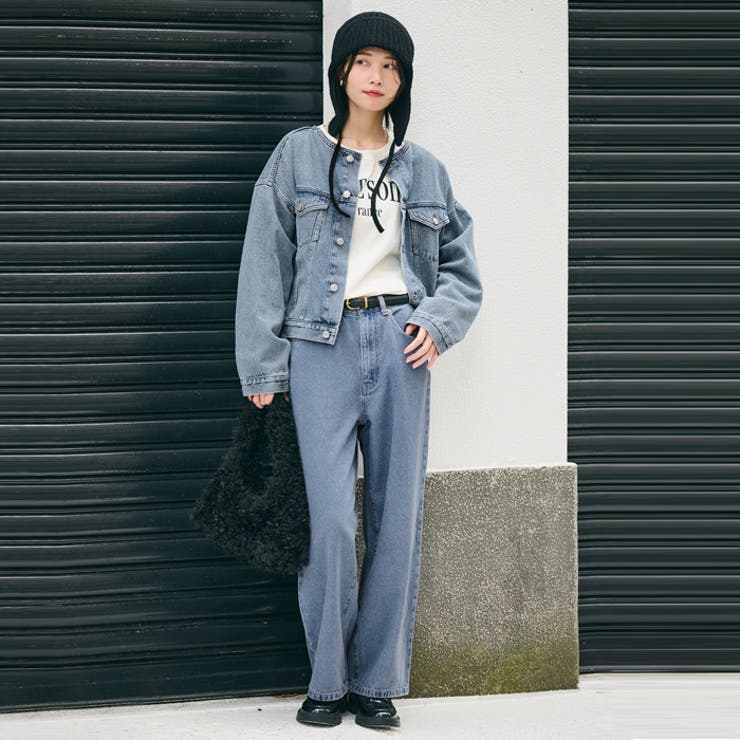 ストレートデニムパンツ レディース | coca | 詳細画像1 