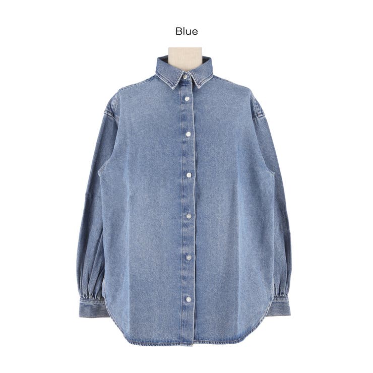 ボリュームスリーブデニムシャツ レディース | coca | 詳細画像12 