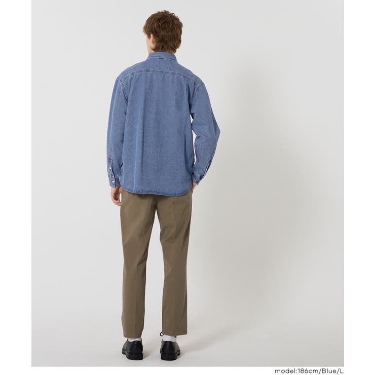 8.5ozデニムシャツ メンズ | coca | 詳細画像5 