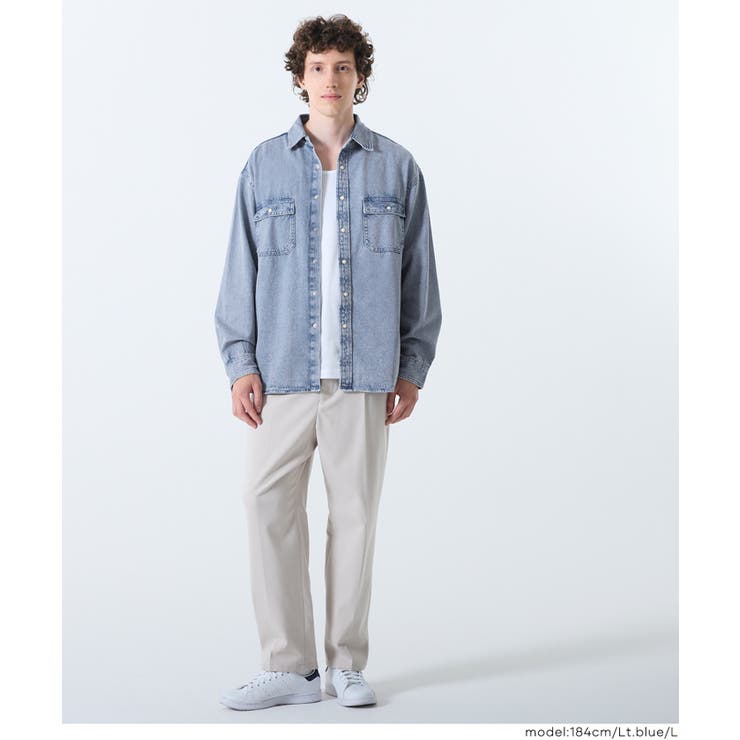 8.5ozデニムシャツ メンズ | coca | 詳細画像9 