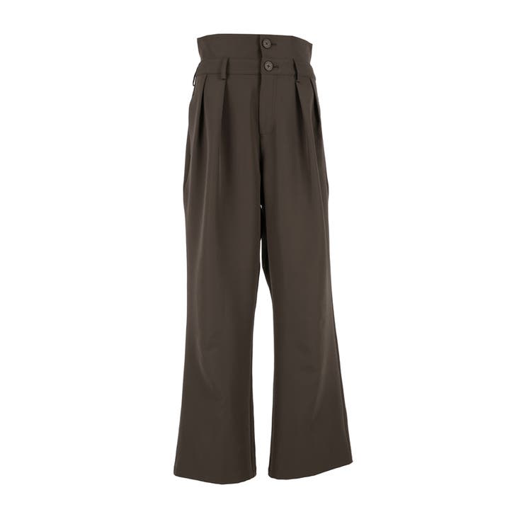 ウエストアレンジでこなれ感アップ！ウエストデザインワイドパンツ | coca | 詳細画像2 