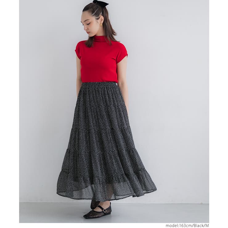 シフォンティアードスカート レディース[品番：PA000017219]｜coca