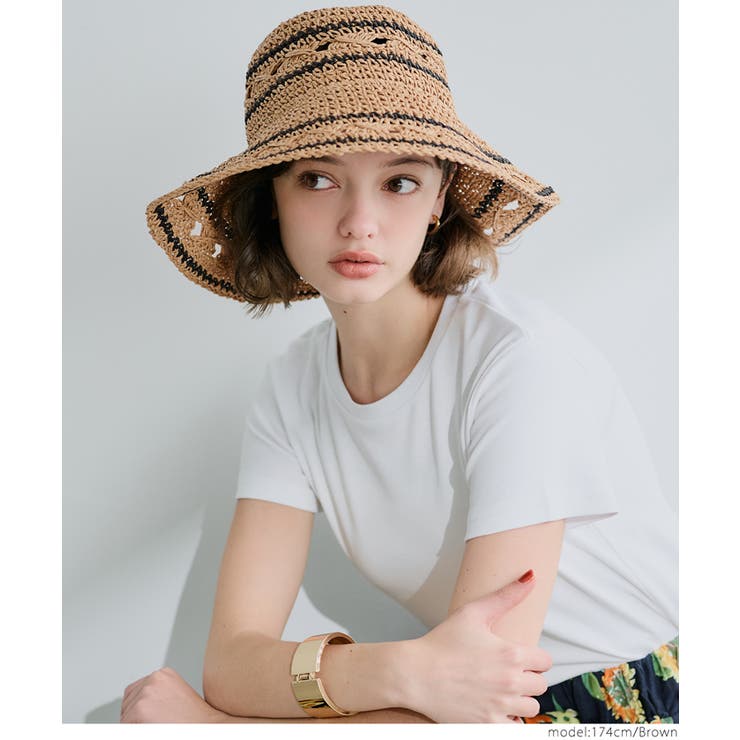 ラインペーパーハット レディース | coca | 詳細画像8 