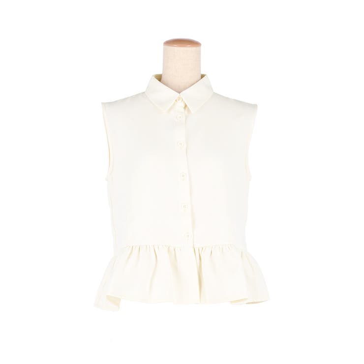 ギャザー切替ノースリーブブラウス レディース | coca | 詳細画像2 