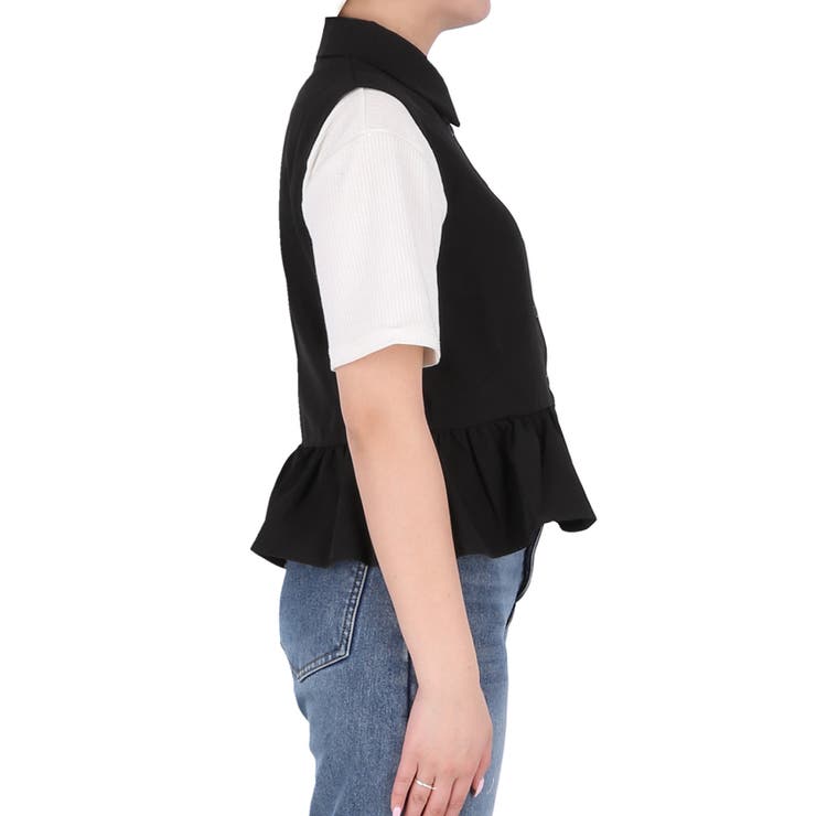 ギャザー切替ノースリーブブラウス レディース | coca | 詳細画像6 