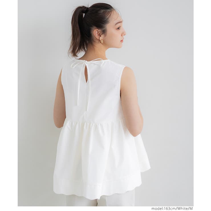 裾スカラップノースリーブブラウス レディース | coca | 詳細画像16 