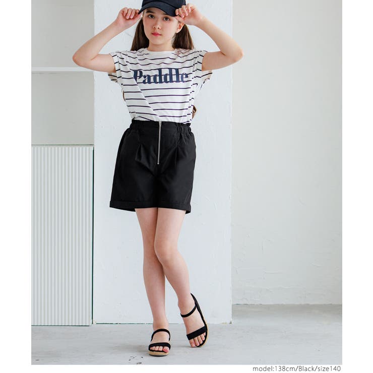 フロントジップショーパン キッズ | coca | 詳細画像6 