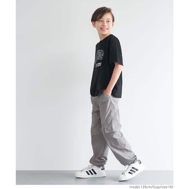 ワッシャーナイロンカーゴパンツ キッズ | coca | 詳細画像11 