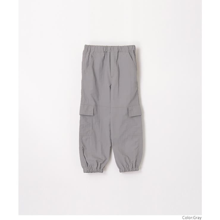 ワッシャーナイロンカーゴパンツ キッズ[品番：PA000017108
