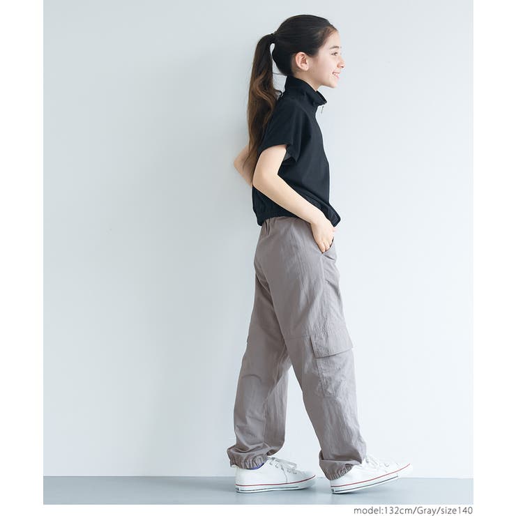 ワッシャーナイロンカーゴパンツ キッズ | coca | 詳細画像9 