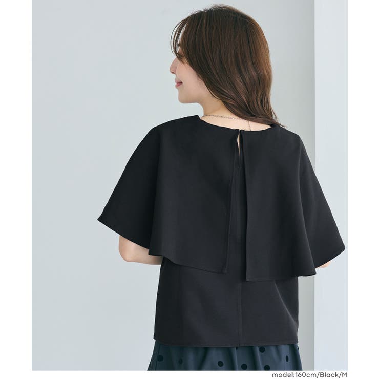 ケープブラウス レディース | coca | 詳細画像14 