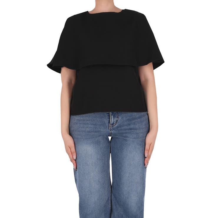 ケープブラウス レディース | coca | 詳細画像4 