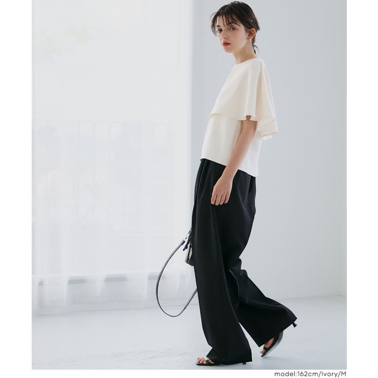 ケープブラウス レディース | coca | 詳細画像8 