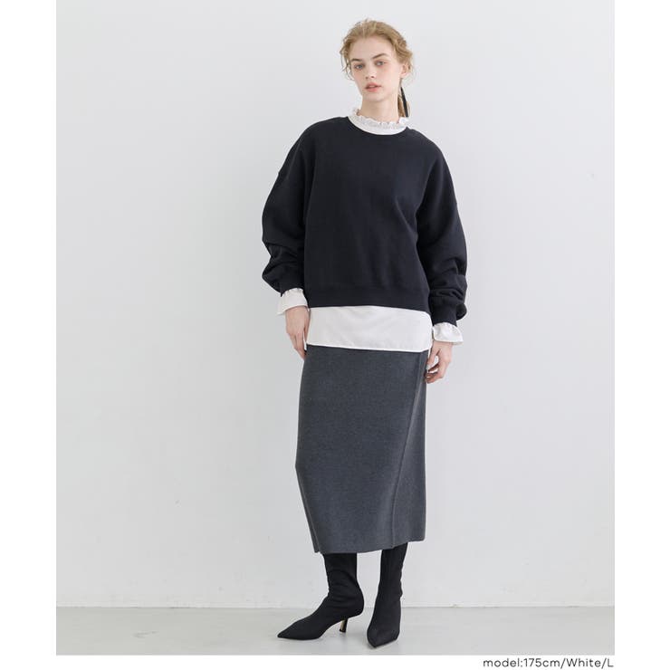 スタンドフリルブラウス レディース | coca | 詳細画像11 