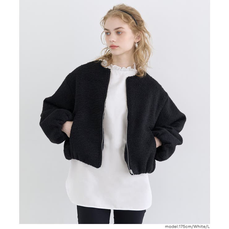 スタンドフリルブラウス レディース | coca | 詳細画像13 