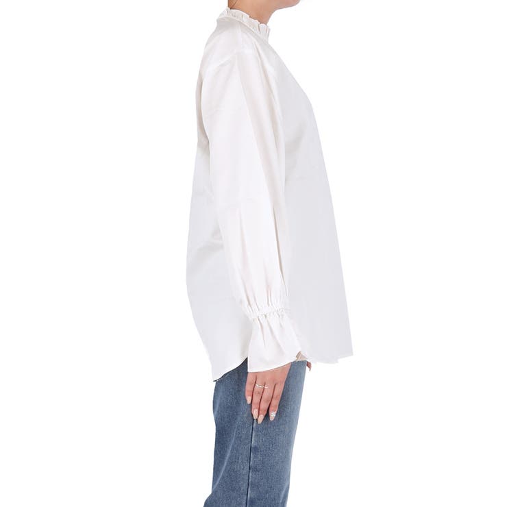 スタンドフリルブラウス レディース | coca | 詳細画像5 