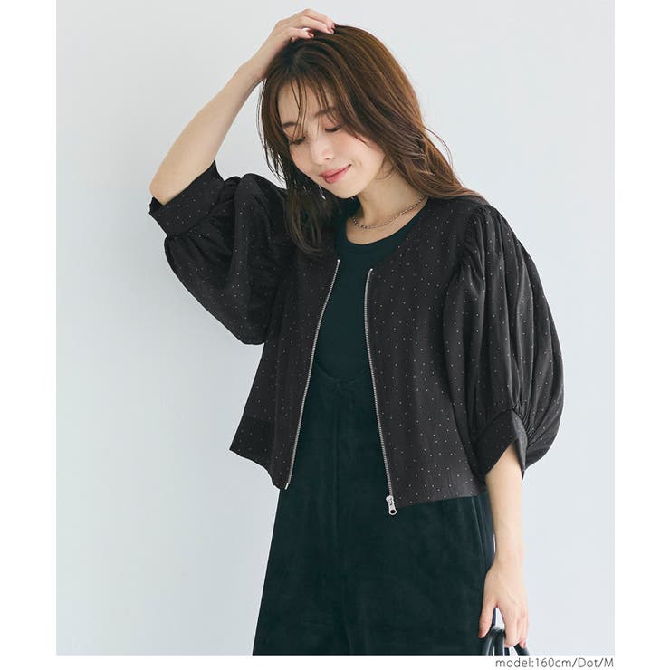 シースルーブラウスジャケット | coca | 詳細画像11 