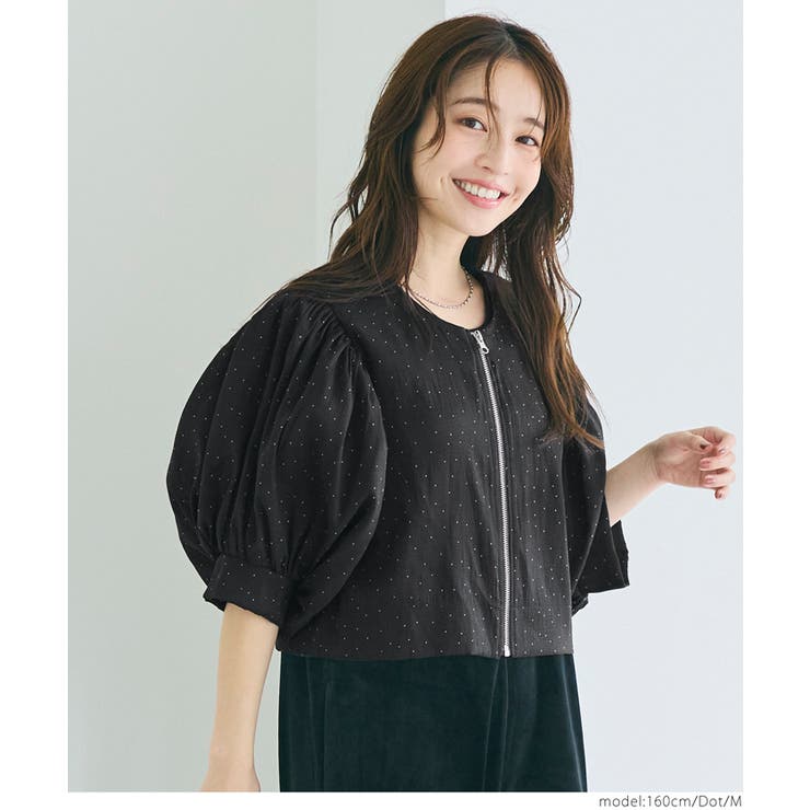 ［Dot］ | シースルーブラウスジャケット | coca
