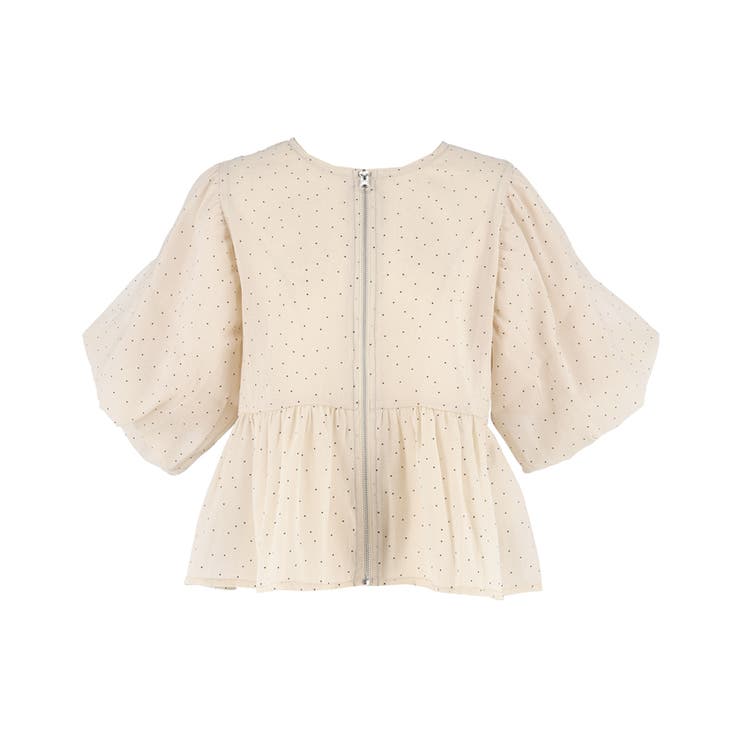 シースルーフレアブラウスジャケット | coca | 詳細画像2 