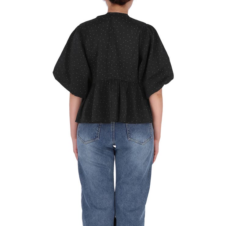 シースルーフレアブラウスジャケット | coca | 詳細画像6 