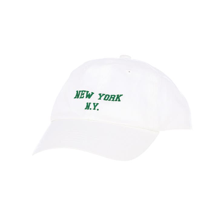 チ・チャンウク Wロゴ キャップ ホワイト Lee キャップ 帽子 LEE / LOGO CAP 2 LA0388 レディース メンズ