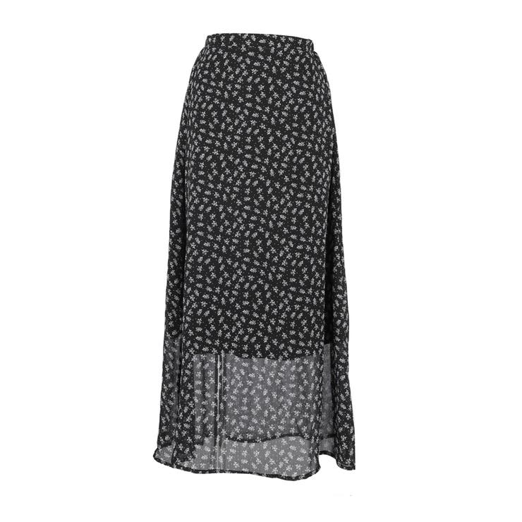 シフォン花柄スカート | coca | 詳細画像2 