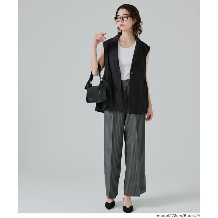 バルーンヘムベストジャケット | coca | 詳細画像6 