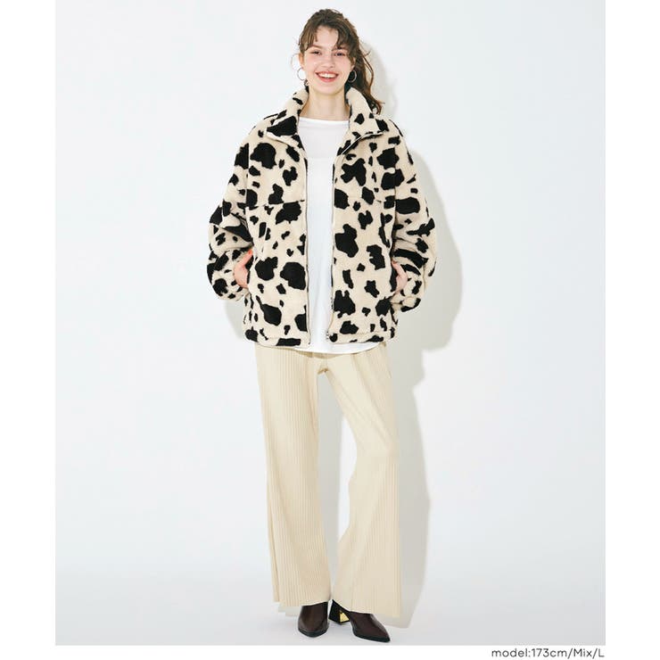 【洗える】フリースジップアップジャケット | coca | 詳細画像12 