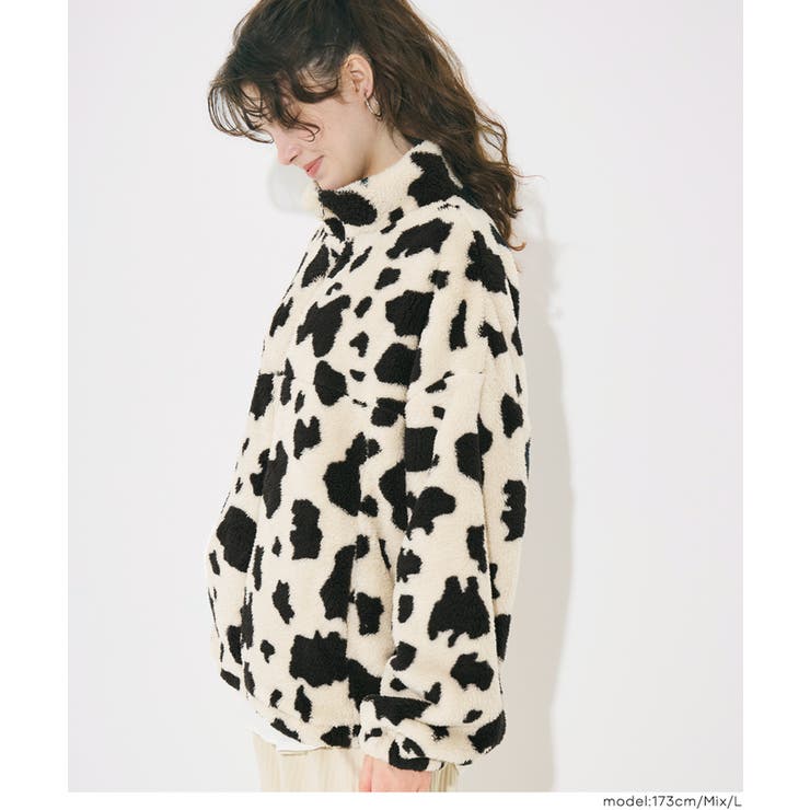 【洗える】フリースジップアップジャケット | coca | 詳細画像13 