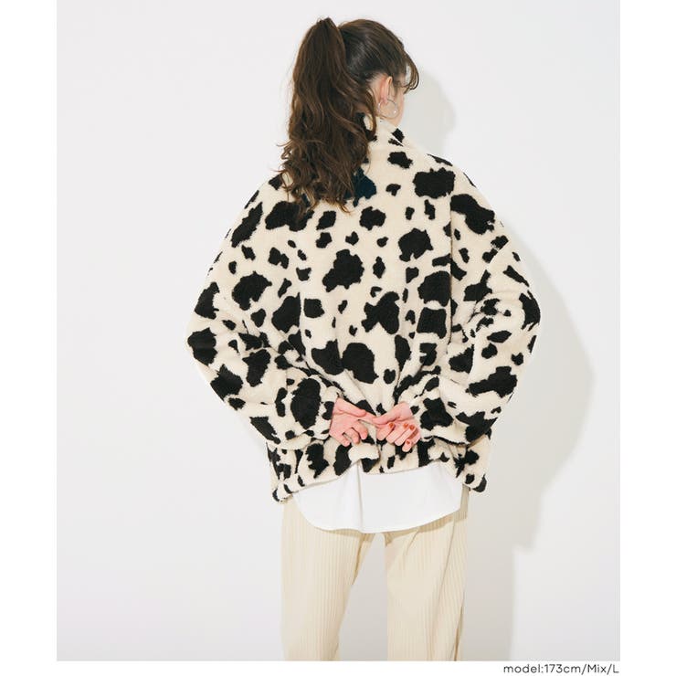 【洗える】フリースジップアップジャケット | coca | 詳細画像14 