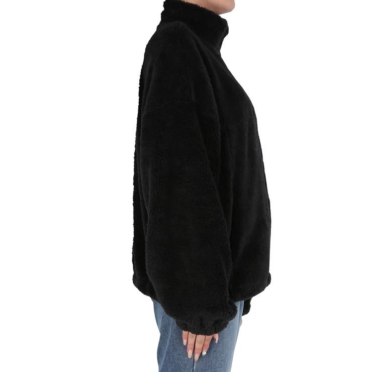 【洗える】フリースジップアップジャケット | coca | 詳細画像7 