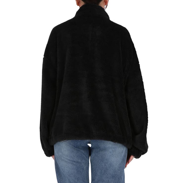 【洗える】フリースジップアップジャケット | coca | 詳細画像8 