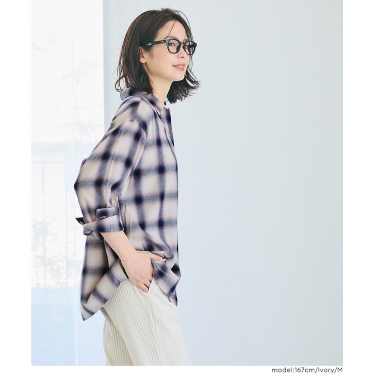 秋冬コーデに欠かせない、柔らかな風合いのチェックネルシャツ | coca | 詳細画像4 