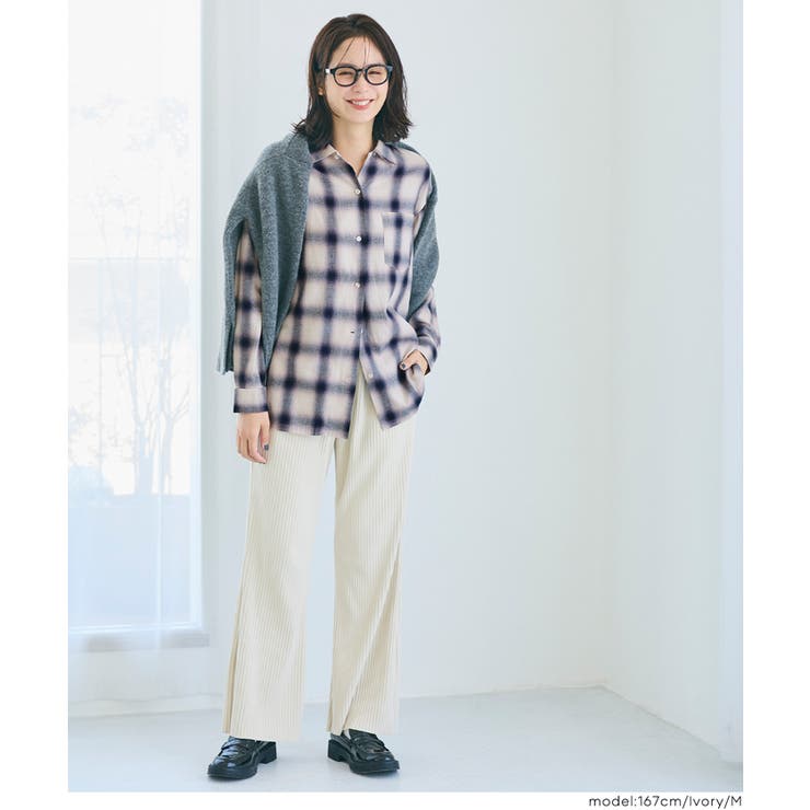 秋冬コーデに欠かせない、柔らかな風合いのチェックネルシャツ | coca | 詳細画像6 