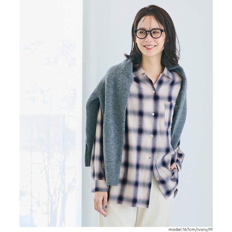 秋冬コーデに欠かせない、柔らかな風合いのチェックネルシャツ | coca | 詳細画像7 