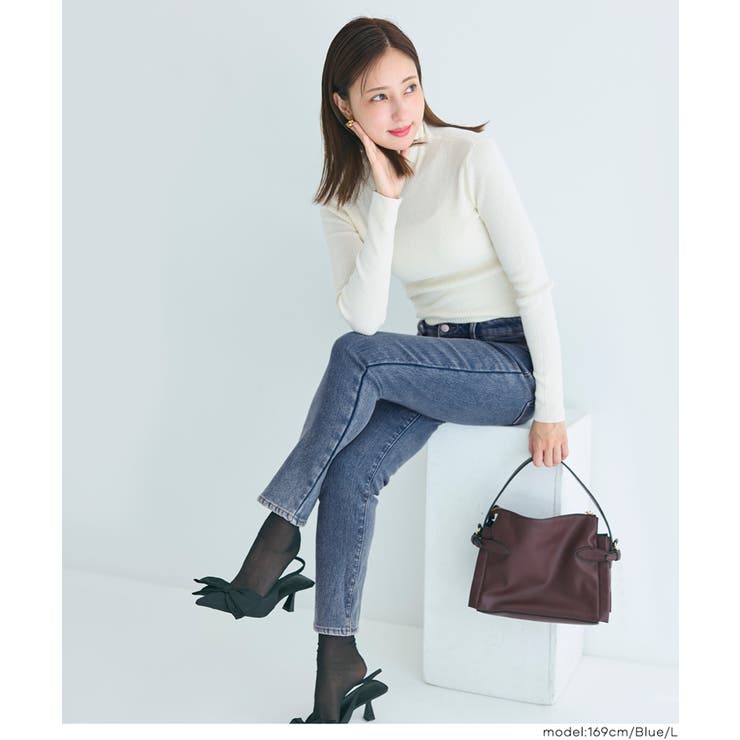 【DAILY WARM】裏起毛デニムスキニーパンツ | coca | 詳細画像11 