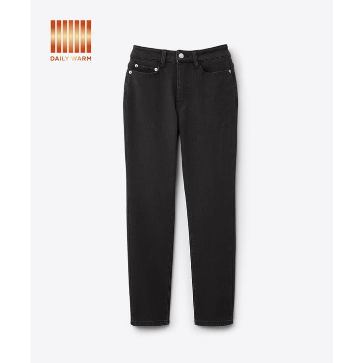 【DAILY WARM】裏起毛デニムスキニーパンツ | coca | 詳細画像4 