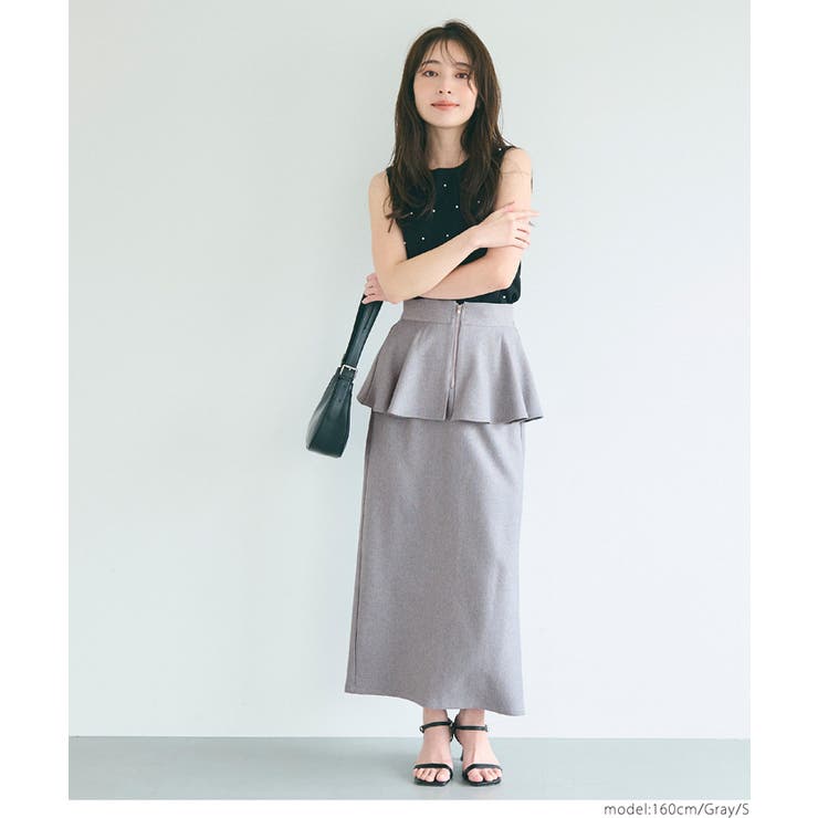 ペプラムスカート | coca | 詳細画像17 