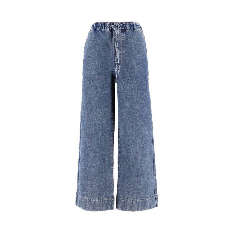 冬でも快適！裏起毛デニムイージーパンツ | coca | 詳細画像2 