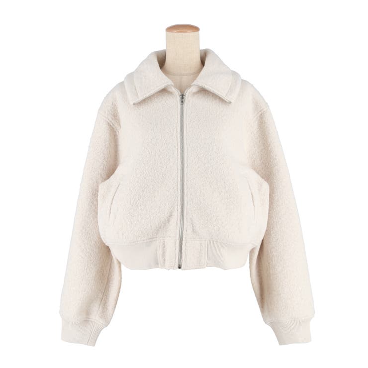 【洗える】カーリーボアブルゾン | coca | 詳細画像2 