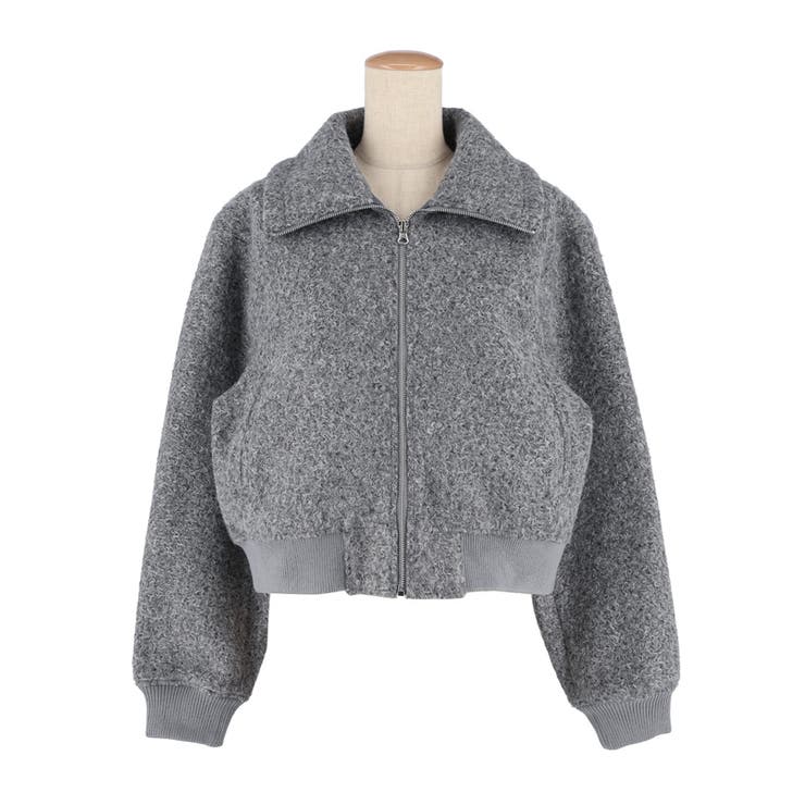 【洗える】カーリーボアブルゾン | coca | 詳細画像3 