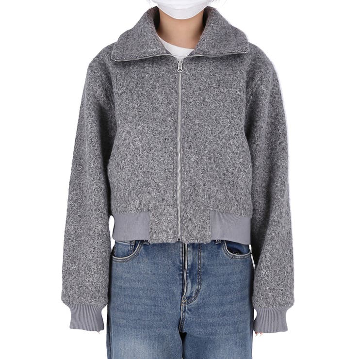 【洗える】カーリーボアブルゾン | coca | 詳細画像4 