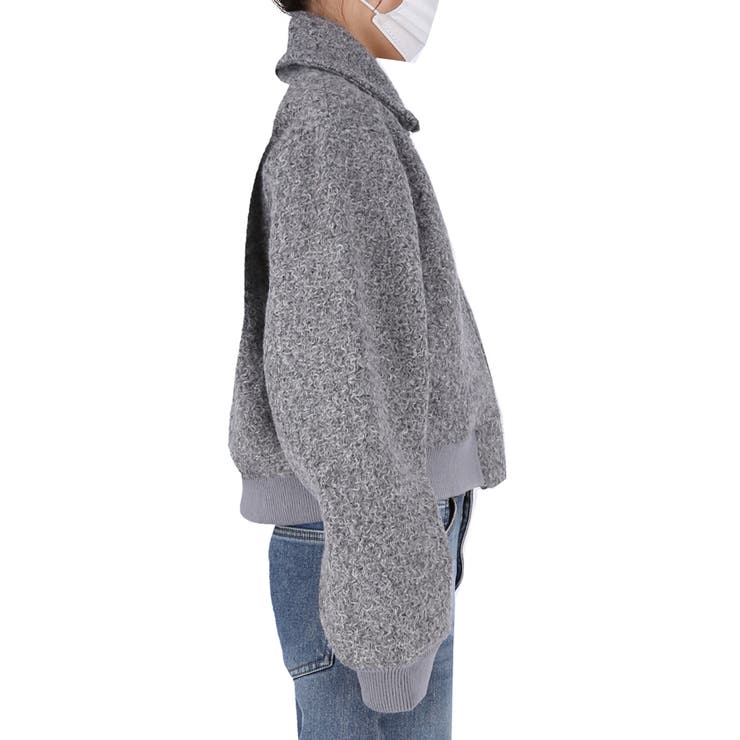 【洗える】カーリーボアブルゾン | coca | 詳細画像5 