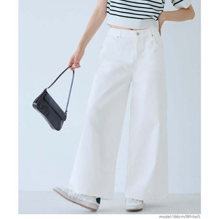 ［White］ | ローライズサマーデニム レディース | coca